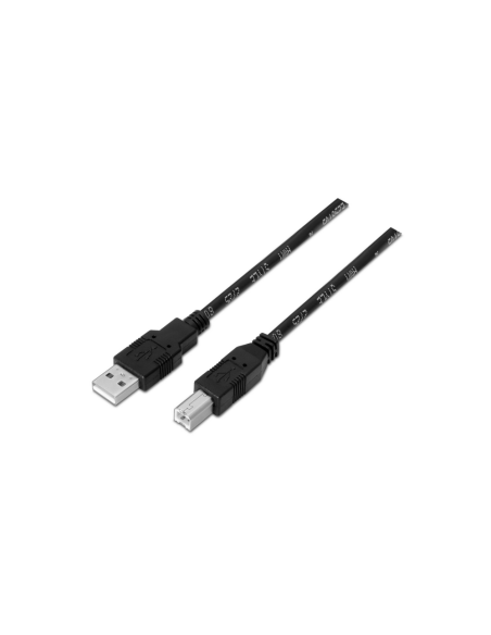 AISENS A101-0006 cable USB USB 2.0 1,8 m USB A USB B Negro