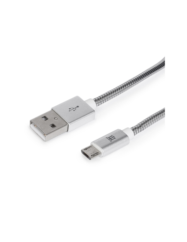 Maillon Technologique Premium MTPMUMS241 cable USB 1 m USB 2.0 USB A Micro-USB B Plata