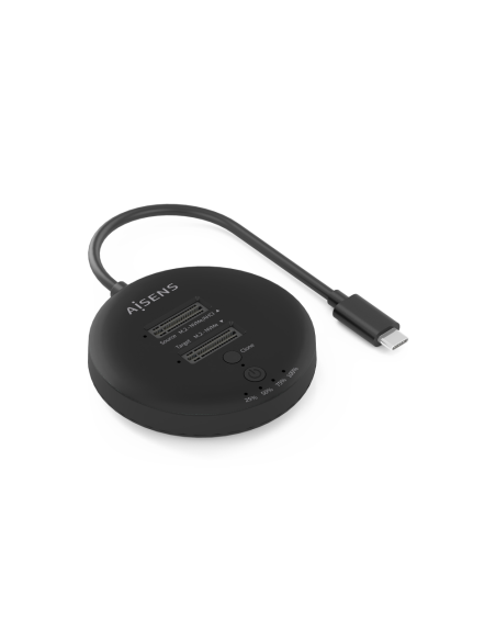 AISENS ASDS-2M2N05-BK base de conexión para disco duro USB 3.2 Gen 2 (3.1 Gen 2) Type-C
