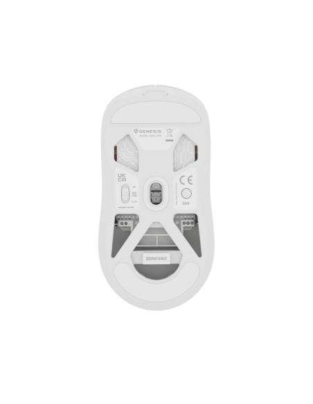 GENESIS NMG-2194 ratón Juego Ambidextro Bluetooth + USB Type-C Óptico 26000 DPI
