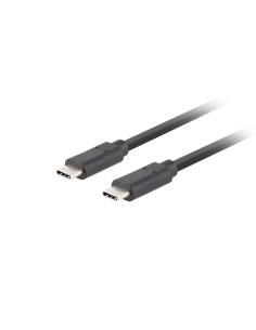 Lanberg CA-CMCM-32CU-0010-BK cable USB USB 3.2 Gen 2 (3.1 Gen 2) 1 m USB C Negro