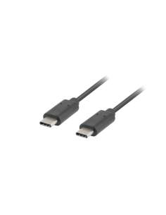 Lanberg CA-CMCM-10CU-0010-BK cable USB USB 2.0 1 m USB C Negro