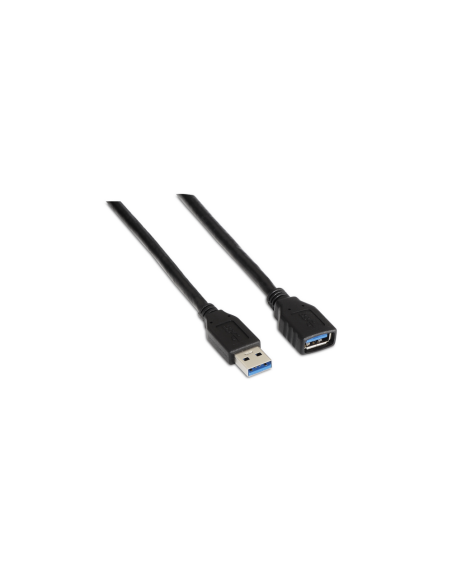 AISENS A105-0041 cable USB USB 3.2 Gen 1 (3.1 Gen 1) 1 m USB A Negro