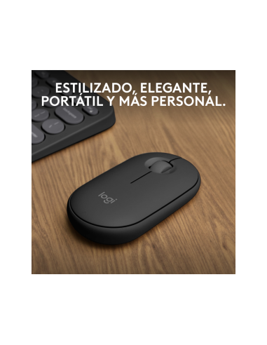 Logitech 910-007015 ratón Viajes Ambidextro RF Wireless + Bluetooth Óptico 4000 DPI