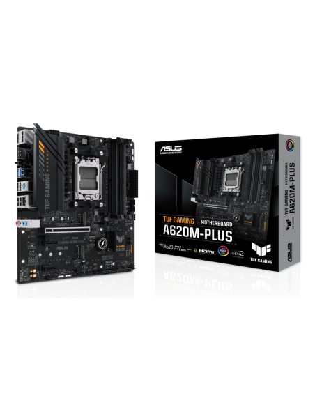 ASUS TUF GAMING A620M-PLUS AMD A620 Zócalo AM5 micro ATX