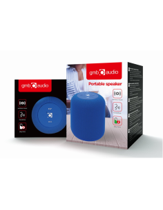 Gembird SPK-BT-15-B altavoz portátil o de fiesta Altavoz monofónico portátil Azul 5 W