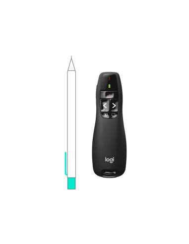 Logitech 910-001356 apuntador inalámbricos RF Negro