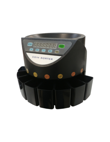 Mustek M6 contador de dinero Contador de monedas Negro