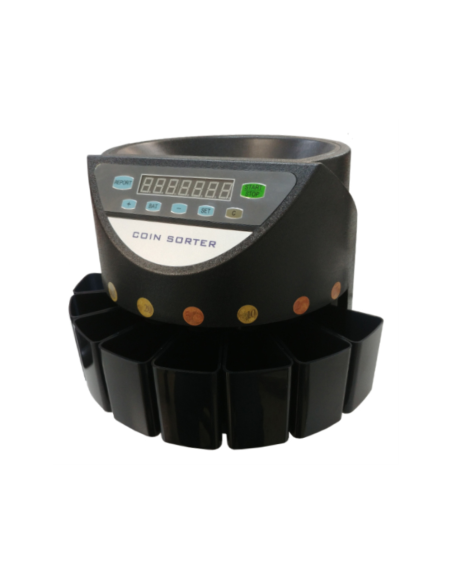 Mustek M6 contador de dinero Contador de monedas Negro