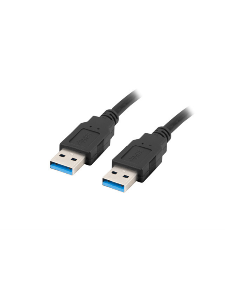 Lanberg CA-USBA-30CU-0005-BK cable USB USB 3.2 Gen 1 (3.1 Gen 1) 0,5 m Negro