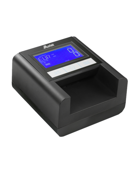 Mustek Detector Billetes Falsos D9 detector de billetes falsos Negro
