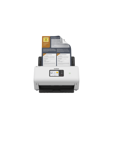 Brother ADS-4550W Escáner con alimentador automático de documentos (ADF) 600 x 600 DPI Negro, Blanco