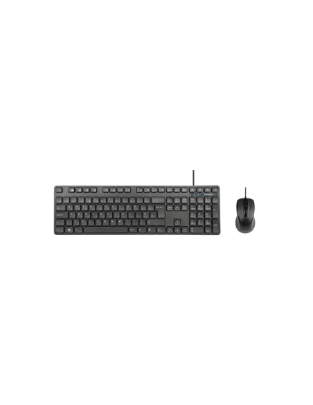Targus AKM622ES teclado Ratón incluido Universal USB QWERTY Español Negro