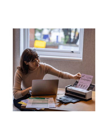 Brother ADS-1300 Escáner con alimentador automático de documentos (ADF) 1200 x 1200 DPI A4 Blanco