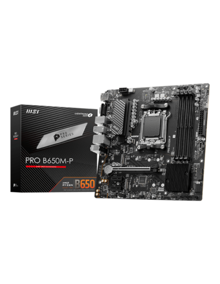 MSI PRO B650M-P placa base AMD B650 Zócalo AM5 micro ATX