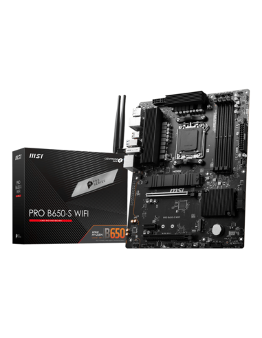 MSI PRO B650-S WIFI placa base AMD B650 Zócalo AM5 ATX