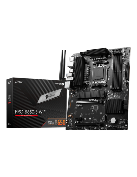 MSI PRO B650-S WIFI placa base AMD B650 Zócalo AM5 ATX