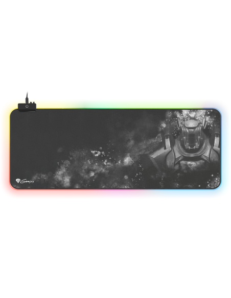 GENESIS NPG-1509 alfombrilla para ratón Alfombrilla de ratón para juegos Negro, Gris