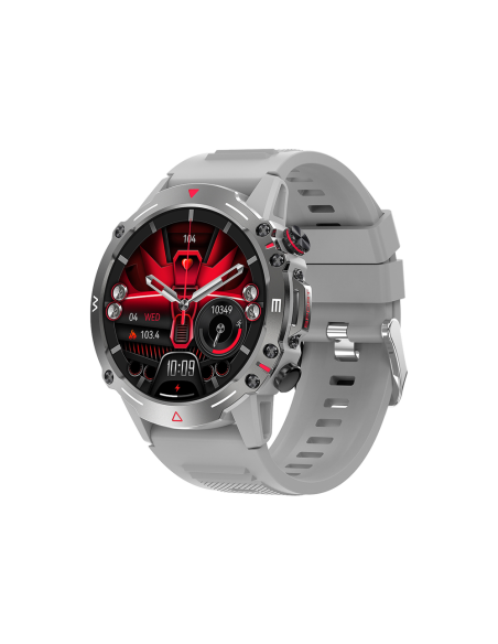 Trevi T-FIT 510 A 3,63 cm (1.43") AMOLED Digital 466 x 466 Pixeles Pantalla táctil Gris