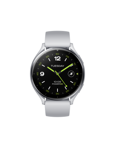Xiaomi Watch 2 3,63 cm (1.43") AMOLED 46 mm Digital 466 x 466 Pixeles Pantalla táctil Plata Wifi GPS (satélite)