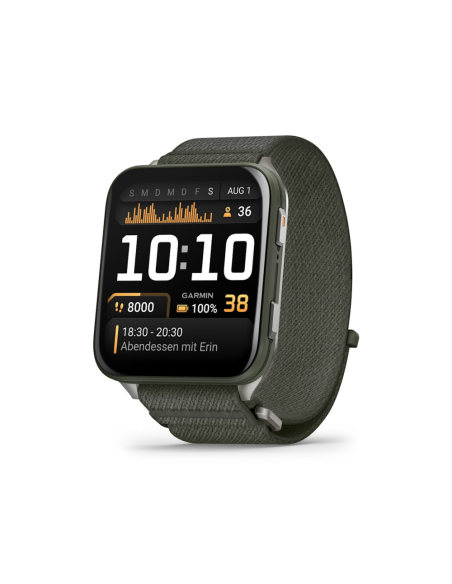 Garmin Venu X1 5,08 cm (2") AMOLED Digital 448 x 486 Pixeles Pantalla táctil Gris Wifi GPS (satélite)