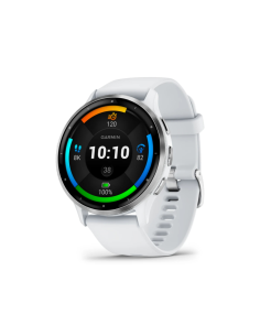 Garmin Venu 3 3,56 cm (1.4") AMOLED 45 mm Digital 454 x 454 Pixeles Pantalla táctil Plata, Blanco Wifi GPS (satélite)