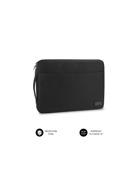 SUBBLIM Funda Ordenador Urban Laptop Sleeve 13,3-14" Black