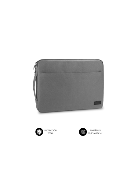 SUBBLIM Funda Ordenador Urban Laptop Sleeve 13,3-14" Grey