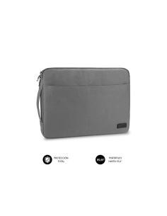 SUBBLIM Funda Ordenador Urban Laptop Sleeve 15,6" Grey
