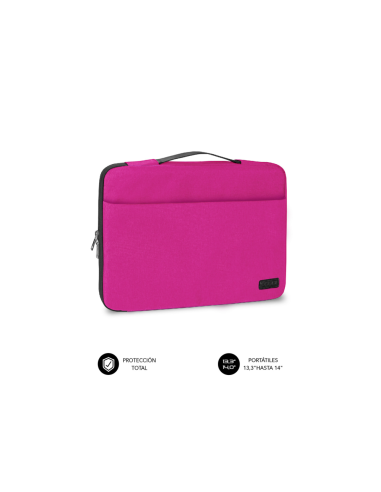 SUBBLIM Funda Ordenador Elegant Laptop Sleeve 13,3-14" Pink
