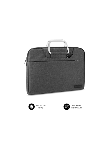SUBBLIM Funda Ordenador Business Laptop Sleeve 13,3-14" Grey