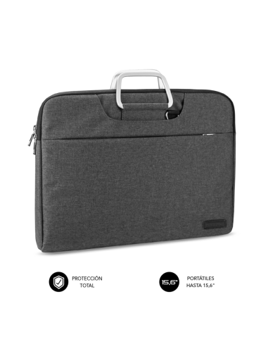 SUBBLIM Funda Ordenador Business Laptop Sleeve 15,6" Grey