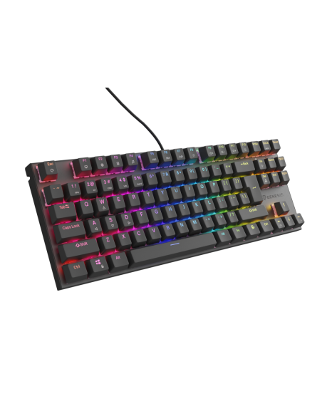 GENESIS Thor 303 TKL teclado Juego USB QWERTY Español Negro