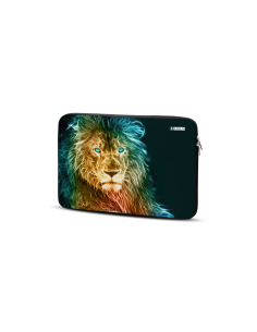SUBBLIM Funda Ordenador Neopreno Trendy Sleeve Neo Lion 13,3-14"