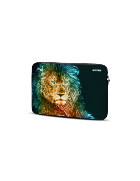 SUBBLIM Funda Ordenador Neopreno Trendy Sleeve Neo Lion 13,3-14"
