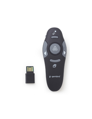 Gembird WP-L-11 apuntador inalámbricos RF Negro