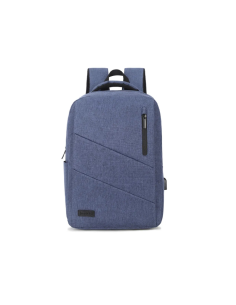 SUBBLIM City Backpack Mochila para portátil 15.6", Poliéster Oxford, Azul