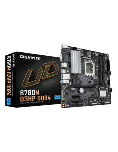 GIGABYTE B760M D3HP DDR4 Placa base - Soporta CPUs Intel Core de 14ª generación, VRM digital de 4+1+1 fases, hasta 5333MHz DDR4 