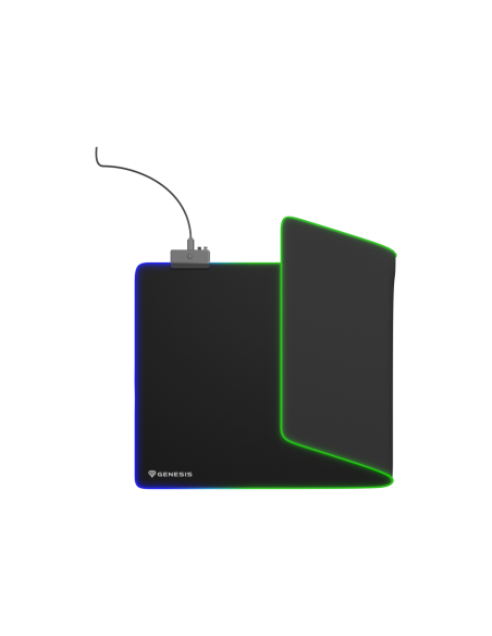 GENESIS Boron 500 XXL RGB Alfombrilla de ratón para juegos Negro