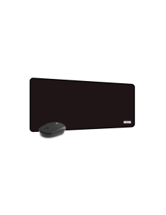 SUBBLIM Alfombrilla con Ratón Harmony Pack Mousepad XL + Wireless Mouse Black