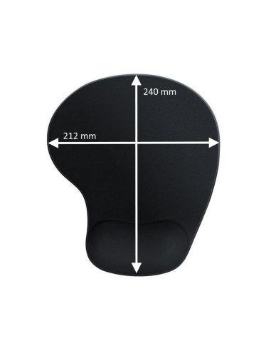 Ewent EW3181 alfombrilla para ratón Negro