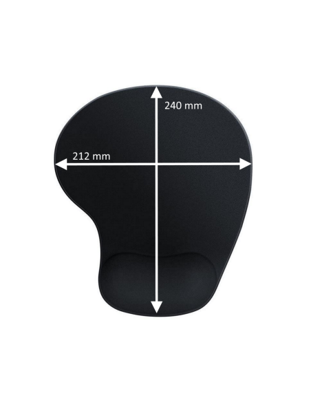 Ewent EW3181 alfombrilla para ratón Negro