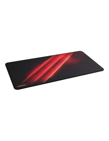GENESIS Carbon 500 Maxi Flash G2 Alfombrilla de ratón para juegos Negro, Rojo