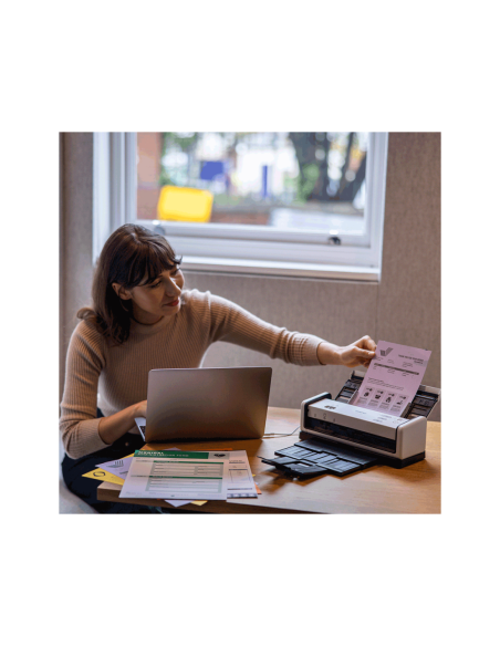 Brother ADS-1300 Escáner con alimentador automático de documentos (ADF) 1200 x 1200 DPI A4 Blanco