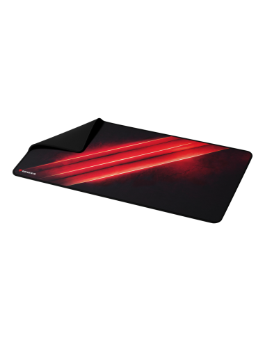 GENESIS Carbon 500 Maxi Flash G2 Alfombrilla de ratón para juegos Negro, Rojo