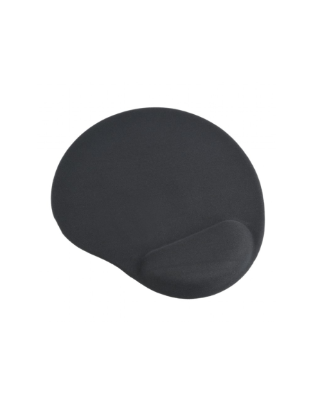 Gembird MP-GEL-BK alfombrilla para ratón Alfombrilla de ratón para juegos Negro