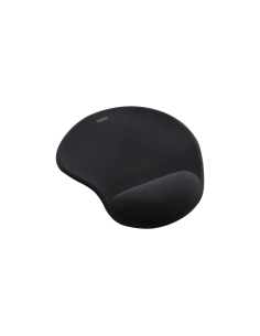 TooQ Alfombrilla para ratón ergonómica con reposamuñecas de gel, Negro 2