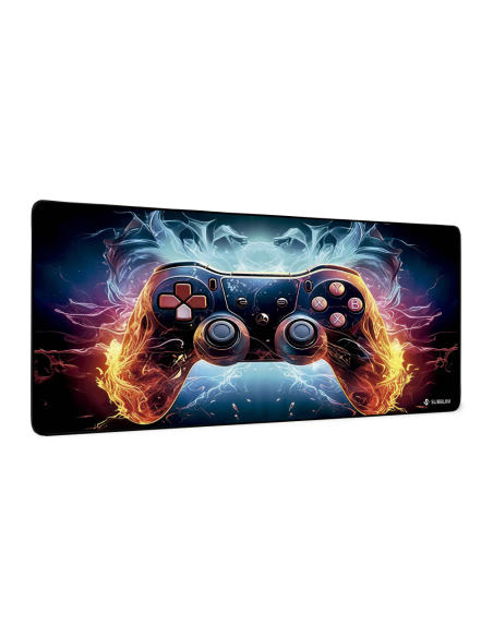 SUBBLIM GameCore XL Alfombrilla de ratón para juegos Negro, Multicolor