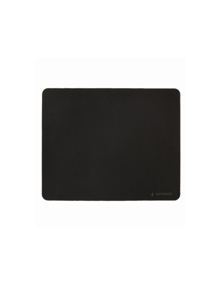 Gembird MP-S-BK-M alfombrilla para ratón Negro