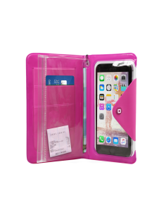 SBS TEWATERBOOK55P funda para teléfono móvil 12,7 cm (5") Funda cartera Rosa